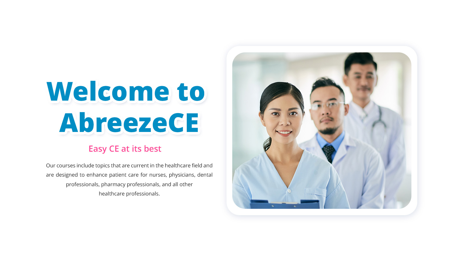 Home | AbreezeCE